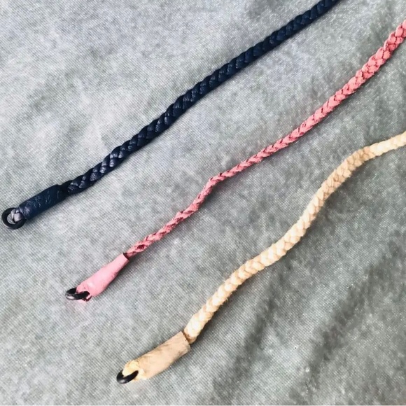New! Set of 3 Eyeglass Eyewear Straps Leash - Picture 3 of 4